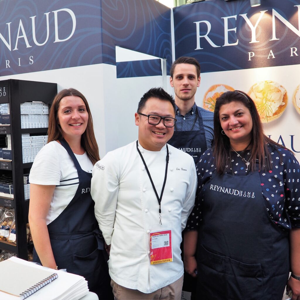 Reynaud et ses produits de la mer, avec la participation du Chef Sushi Éric Ticana.© Sophie Gallé Soas
